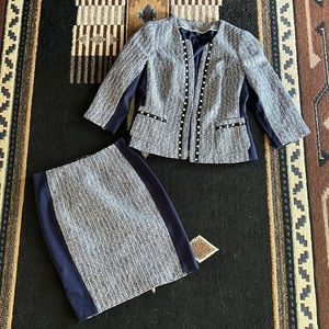 White House Black Market Skirt Suit